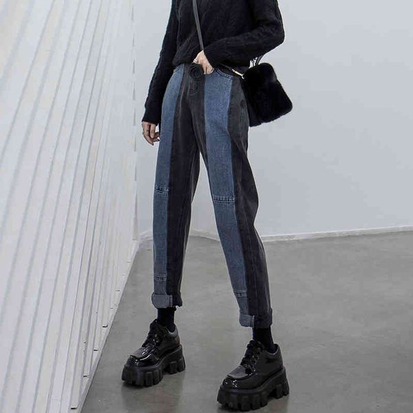 fashion pants spring tide 2021 hit pocket color wide leg high waist jeans, Blue
fashion pants spring tide 2021 hit pocket color wide leg high waist jeans, Blue