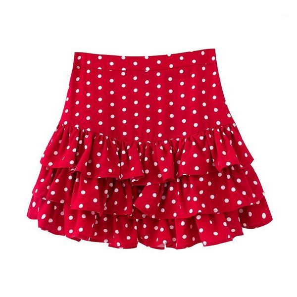 women fashion polka dots print cascading ruffles a line skirt faldas mujer back zipper vacation vestidos mini skirts qun618, Black
women fashion polka dots print cascading ruffles a line skirt faldas mujer back zipper vacation vestidos mini skirts qun618, Black
