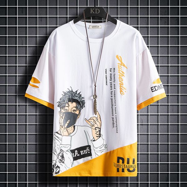 men's t-shirts summer fashion print hip hop tshirts tees harajuku graffiti short sleeve drop ja07, White;black
men's t-shirts summer fashion print hip hop tshirts tees harajuku graffiti short sleeve drop ja07, White;black
