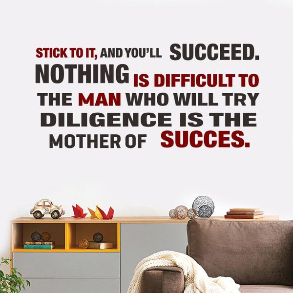 wall stickers two-color in black and red printing proverbs creative personalized living room bedroom home hallway diy decoration
wall stickers two-color in black and red printing proverbs creative personalized living room bedroom home hallway diy decoration
