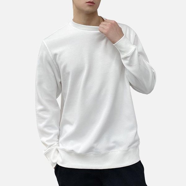 men's hoodies & sweatshirts pure color round neck sweatshirt autumn winter korean style long-sleeved tide brand casual men clothing, Black
men's hoodies & sweatshirts pure color round neck sweatshirt autumn winter korean style long-sleeved tide brand casual men clothing, Black