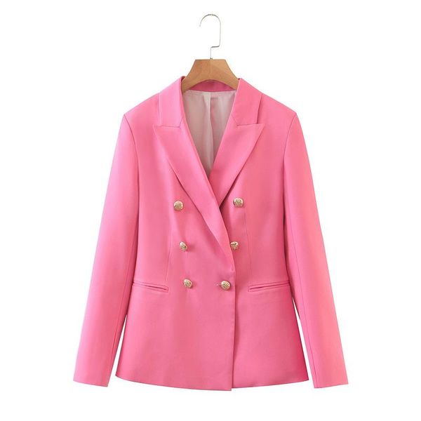 women's jackets the europe and united states summer 2021 xl - 3142 pink double rows, Black;brown
women's jackets the europe and united states summer 2021 xl - 3142 pink double rows, Black;brown