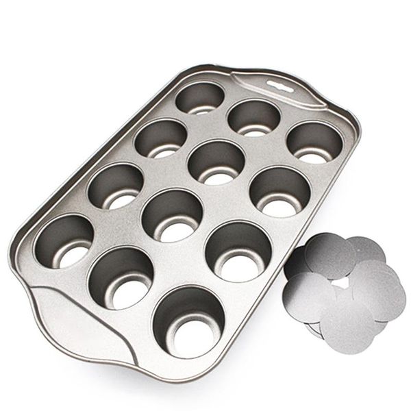 baking moulds kitchen 12 grid mini cake tray cheesecake cup non-stick cupcake pan moldes para hornear tools
baking moulds kitchen 12 grid mini cake tray cheesecake cup non-stick cupcake pan moldes para hornear tools