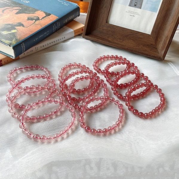 xiaoling strawberry crystal lady russian pigeon blood red 7a natural crystal bracelet, Black
xiaoling strawberry crystal lady russian pigeon blood red 7a natural crystal bracelet, Black