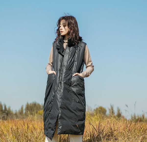 women's jackets autumn winter fashion women slim-type sleeveless turtleneck irregular button pocket blended ladies coat, Black;brown
women's jackets autumn winter fashion women slim-type sleeveless turtleneck irregular button pocket blended ladies coat, Black;brown