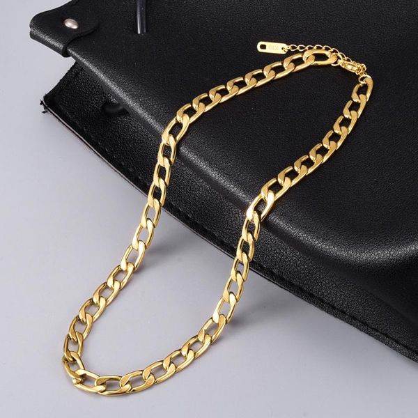 cuabn link chain necklace simple thick fashion trendy clavicle gold color for women chains, Silver
cuabn link chain necklace simple thick fashion trendy clavicle gold color for women chains, Silver