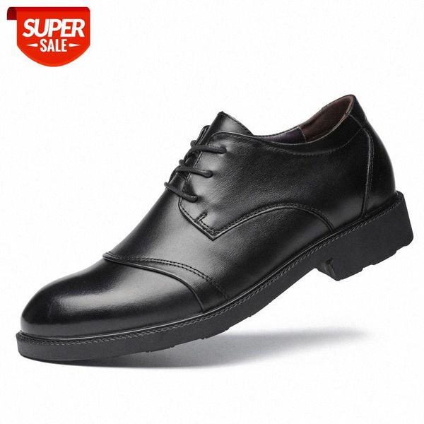 inner increase in men's casual leather shoes autumn british trend brock all-match #ib7p, Black
inner increase in men's casual leather shoes autumn british trend brock all-match #ib7p, Black
