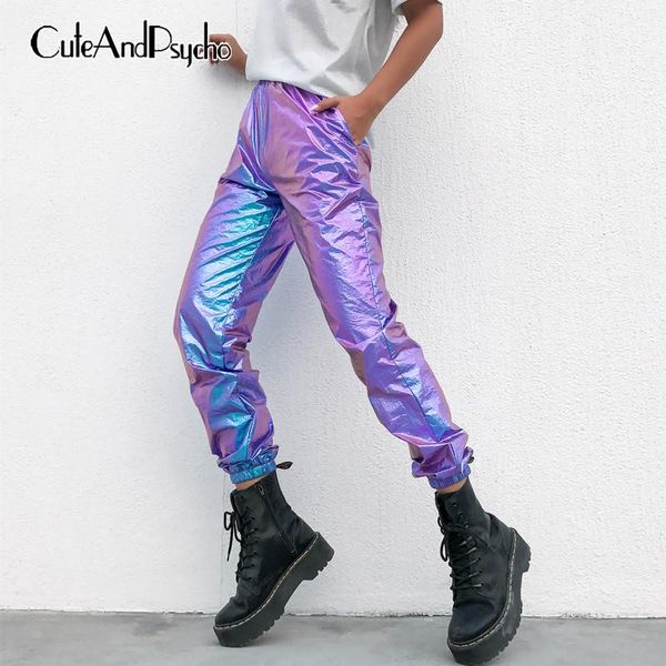 women's pants & capris laser reflective candy pencil women plus size trousers pockets blue streetwear loose joggers ladies cuteandpsych, Black;white
women's pants & capris laser reflective candy pencil women plus size trousers pockets blue streetwear loose joggers ladies cuteandpsych, Black;white