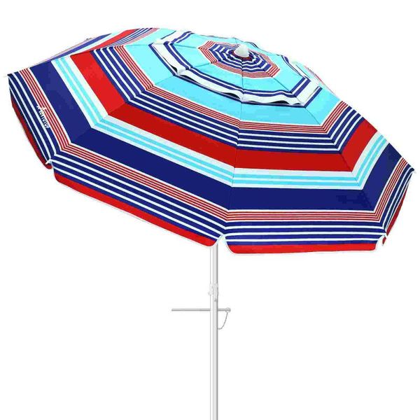 tents and shelters mov1824 6.5ft beach umbrella outdoor sunshade crank adjustable canopy for garden deck backyard pool
tents and shelters mov1824 6.5ft beach umbrella outdoor sunshade crank adjustable canopy for garden deck backyard pool