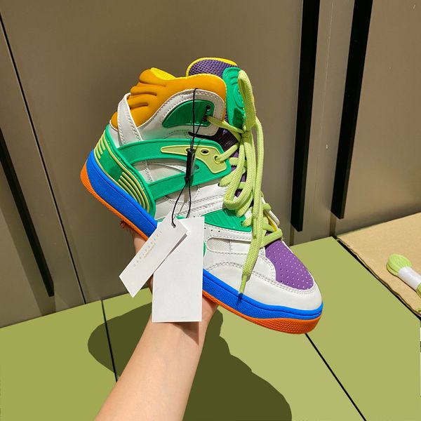 2021 luxury designer women men casual shoes basket high-sneakers contrast color ankle mesh thickening sport shoe fashion comfortable size 35, Black
2021 luxury designer women men casual shoes basket high-sneakers contrast color ankle mesh thickening sport shoe fashion comfortable size 35, Black