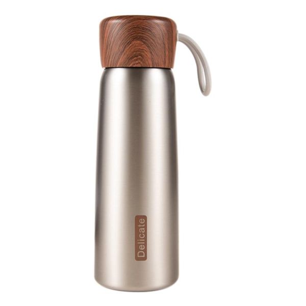 water bottles stainless steel wood cover cup large capacity vacuum and tea leak portable flask silver
water bottles stainless steel wood cover cup large capacity vacuum and tea leak portable flask silver