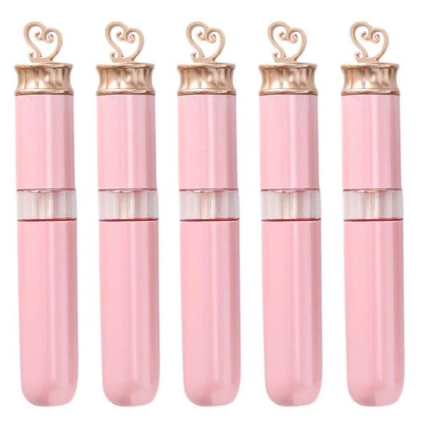 pieces 6ml pink empty lip gloss tubes gold heart shape lipstick tube diy travel cosmetic packaging container storage bottles & jars
pieces 6ml pink empty lip gloss tubes gold heart shape lipstick tube diy travel cosmetic packaging container storage bottles & jars