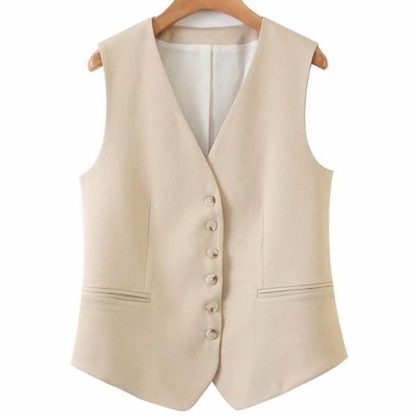 women's vests 2021 summer v-neck vest women thin slim waistcoat single breasted sleeveless blazer feminino short veste femme, Black;white
women's vests 2021 summer v-neck vest women thin slim waistcoat single breasted sleeveless blazer feminino short veste femme, Black;white