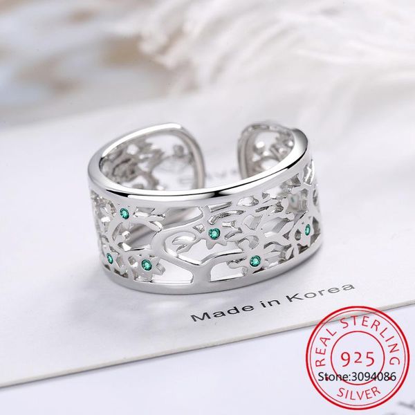 cluster rings tree of life wide finger for women 925 sterling silver size adjustable ring band design bague bsr125, Golden;silver
cluster rings tree of life wide finger for women 925 sterling silver size adjustable ring band design bague bsr125, Golden;silver