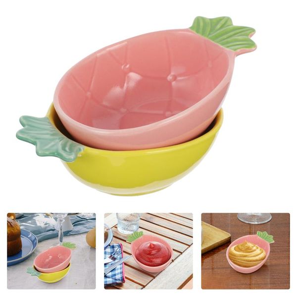 dishes & plates 2pcs mini soy sauce vinegar dish pineapple shape ceramic mustard seasoning
dishes & plates 2pcs mini soy sauce vinegar dish pineapple shape ceramic mustard seasoning
