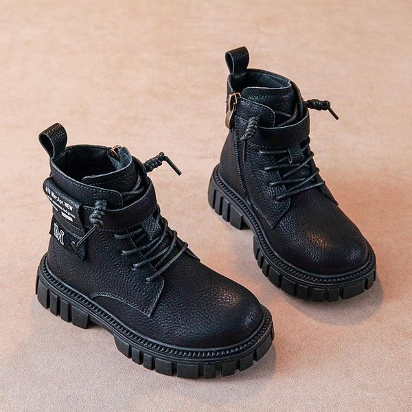 boots children autumn & winter genuine leather kids shoes fashion boys ankle size 26-37, Black;grey
boots children autumn & winter genuine leather kids shoes fashion boys ankle size 26-37, Black;grey