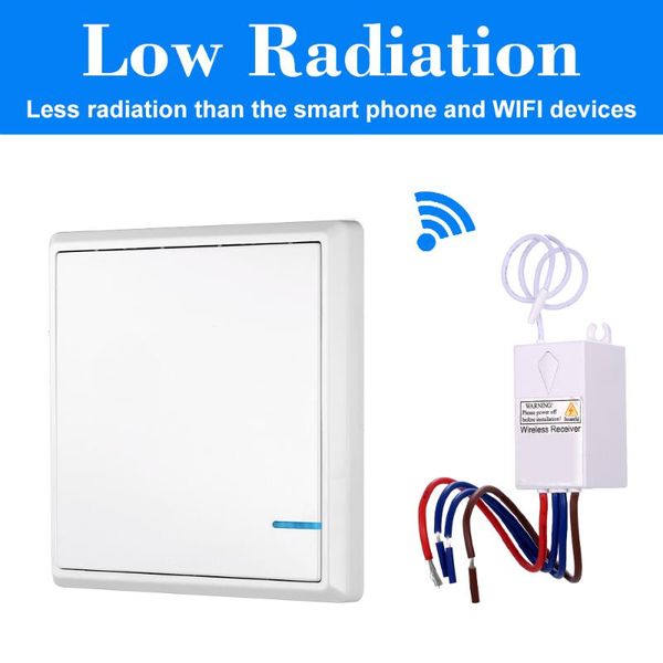 smart wireless switch transmitter switch receiver controller no wiring remote control waterproof for house lighting ac 180~275v
smart wireless switch transmitter switch receiver controller no wiring remote control waterproof for house lighting ac 180~275v