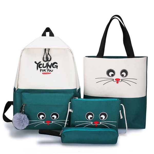 backpack canvas korean version of the schoolbag cartoon cute campus for female junior high school students
backpack canvas korean version of the schoolbag cartoon cute campus for female junior high school students