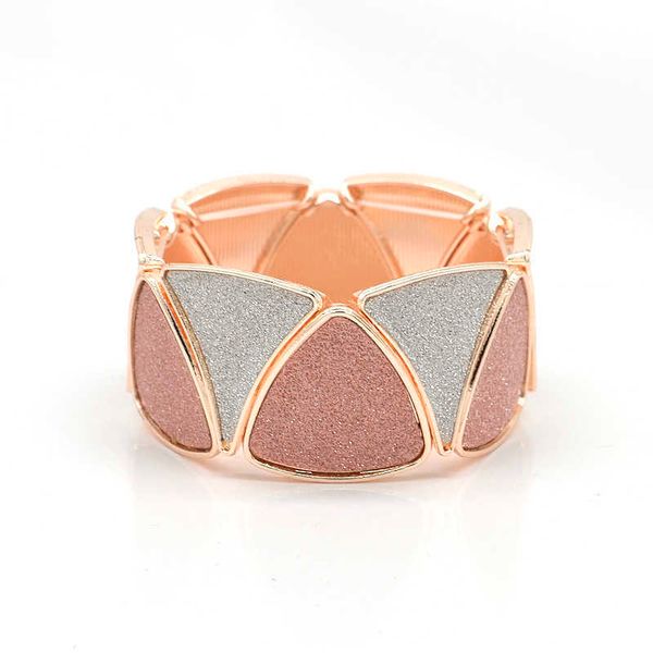 shining gray rose gold color alloy bangles for women geometric triangle splice wide elasticity bangle bracelet jewelry gifts q0717, Black
shining gray rose gold color alloy bangles for women geometric triangle splice wide elasticity bangle bracelet jewelry gifts q0717, Black
