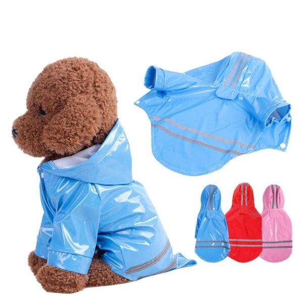 dog apparel pet raincoat jacket reflective hooded puppy waterproof small clothes hoodies teddy supplies of accessories
dog apparel pet raincoat jacket reflective hooded puppy waterproof small clothes hoodies teddy supplies of accessories