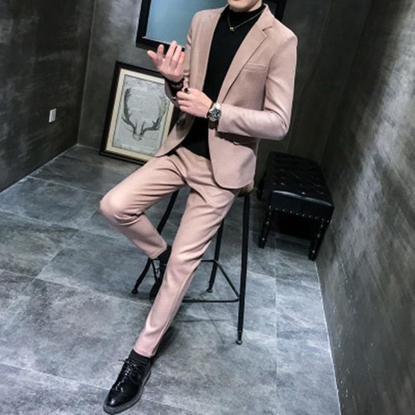 men's suits & blazers latest coat pant designs blue men suit slim fit fashion wedding for prom groom tuxedo jacket with pants set, White;black
men's suits & blazers latest coat pant designs blue men suit slim fit fashion wedding for prom groom tuxedo jacket with pants set, White;black