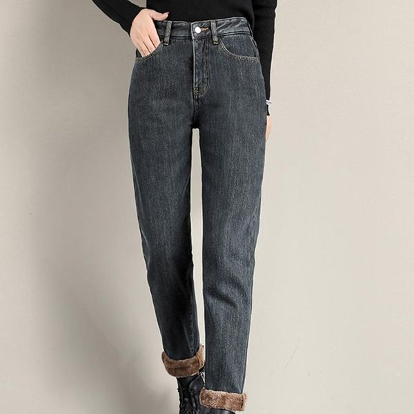 women's jeans streetwear winter thick warm women skinny for jean femme mom denim pencil pants woman high waist 2021 trousers, Blue
women's jeans streetwear winter thick warm women skinny for jean femme mom denim pencil pants woman high waist 2021 trousers, Blue