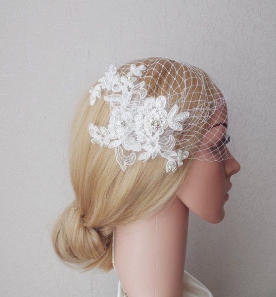 bridal veils birdcage veil and lace pearls , blusher veil,short wedding accessories, Black
bridal veils birdcage veil and lace pearls , blusher veil,short wedding accessories, Black