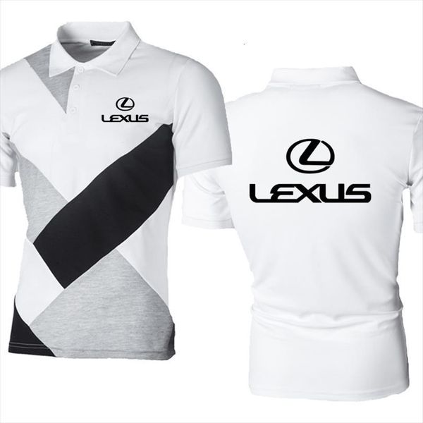 casual trend shirt lexus car men polo printing splicing summer cotton short sleeve, White;black
casual trend shirt lexus car men polo printing splicing summer cotton short sleeve, White;black