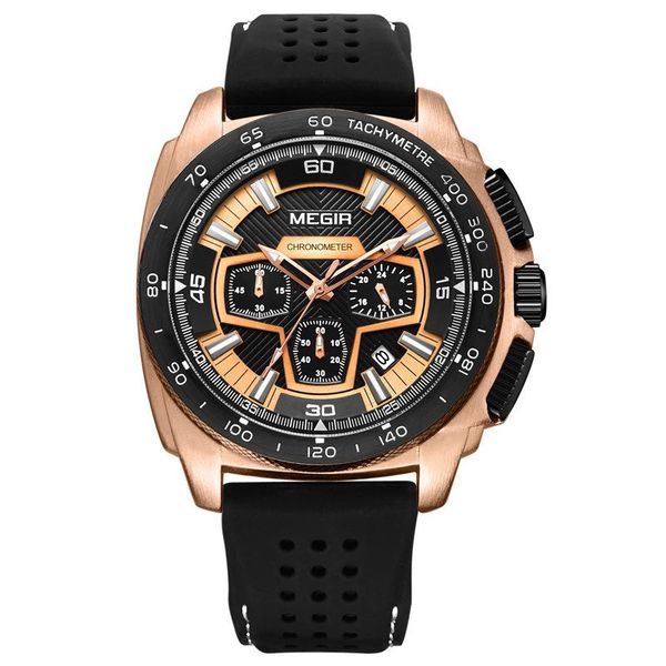 wristwatches 2021 megir 2056 man's silicone band waterproof watches mens chronograph luxury business men fashion, Slivery;brown
wristwatches 2021 megir 2056 man's silicone band waterproof watches mens chronograph luxury business men fashion, Slivery;brown
