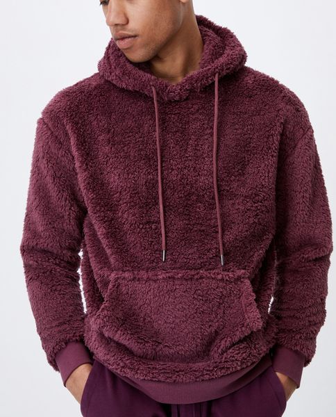 men's drop shoulder teddy fleece street style hoodie hip hop round neck long sleeve hoodies for men fashion male's hood, Black
men's drop shoulder teddy fleece street style hoodie hip hop round neck long sleeve hoodies for men fashion male's hood, Black