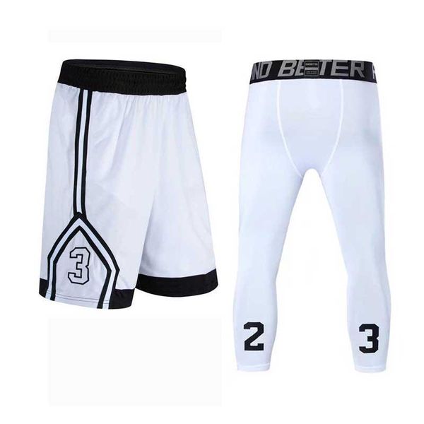 men's tracksuits 2 pieces men sporting sets female fitness gymming quick dry cropped pants workout exercise runs capri tights + shorts, Gray
men's tracksuits 2 pieces men sporting sets female fitness gymming quick dry cropped pants workout exercise runs capri tights + shorts, Gray