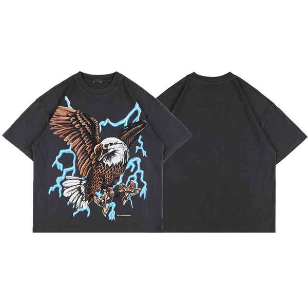 fashion usa europe eagle thunder lightning t shirt tee spring summer skateboard men women high streetwear cool tshirt, White;black
fashion usa europe eagle thunder lightning t shirt tee spring summer skateboard men women high streetwear cool tshirt, White;black