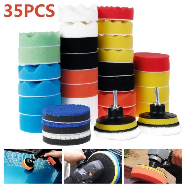 care products wool wheel polishing pad for car polisher drill adapter 3inch sponge 35pcs buffing waxing
care products wool wheel polishing pad for car polisher drill adapter 3inch sponge 35pcs buffing waxing