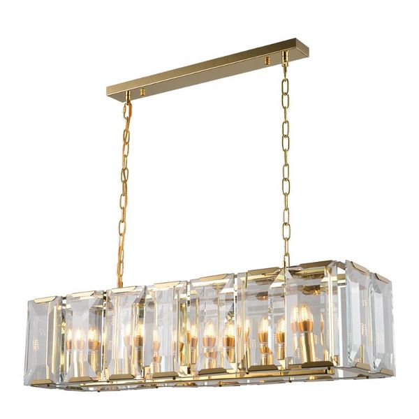 luxury rectangular crystal chandelier lighting for dining room/opening kitchen island hanging lamp chandeliers
luxury rectangular crystal chandelier lighting for dining room/opening kitchen island hanging lamp chandeliers