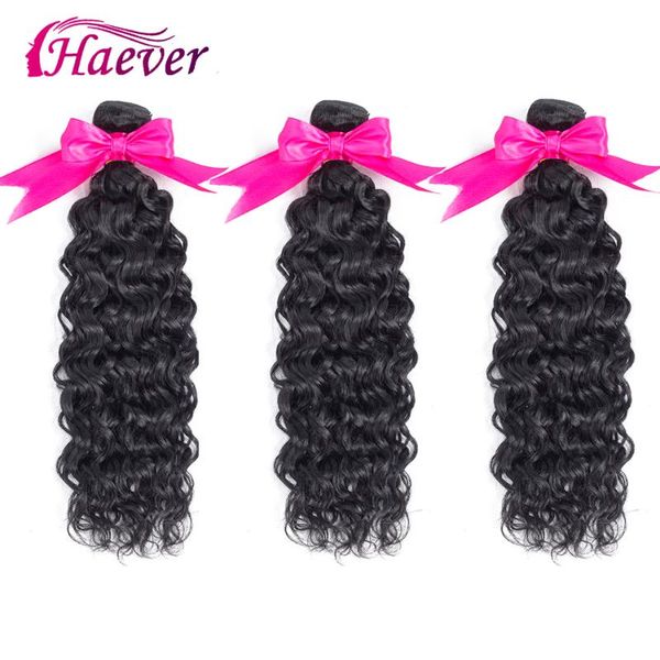 human hair bulks haever water wave bundles peruvian weave 1/3/4 natural color non-remy extensions, Black
human hair bulks haever water wave bundles peruvian weave 1/3/4 natural color non-remy extensions, Black