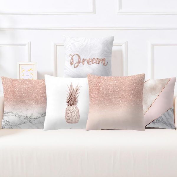 pillow case 45*45 pink pillowcases decorative pillows rose gold geometric pineapple glitter cushion cover #yw cushion/decorative
pillow case 45*45 pink pillowcases decorative pillows rose gold geometric pineapple glitter cushion cover #yw cushion/decorative