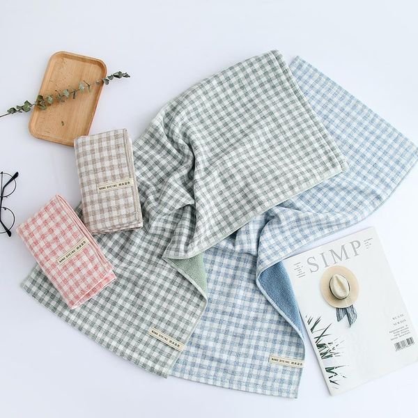 towel crystallove plaid cotton men women face towels bath easy clean soft skin-friendly bathing absorbent
towel crystallove plaid cotton men women face towels bath easy clean soft skin-friendly bathing absorbent