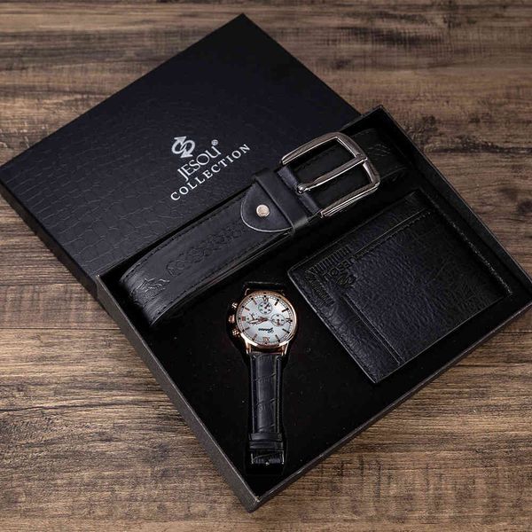 brand luxury watches classic fashion watch designer watch men's gift set exquisite paaging wallet belt creative combination, Slivery;brown
brand luxury watches classic fashion watch designer watch men's gift set exquisite paaging wallet belt creative combination, Slivery;brown