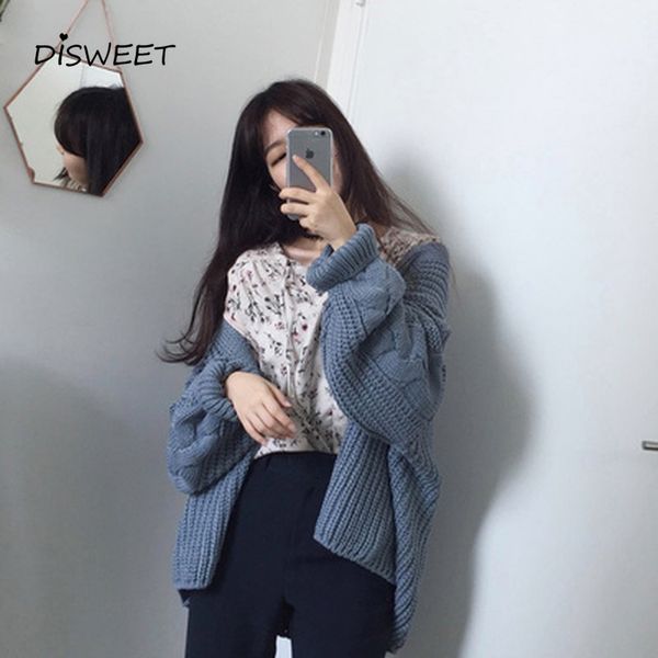 knits autumn knit sweater fashion harajuku loose warm cardigan women college casual long sleeve winter coat, White
knits autumn knit sweater fashion harajuku loose warm cardigan women college casual long sleeve winter coat, White