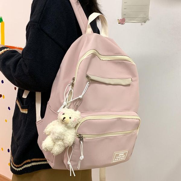backpack kawaii women fashion waterproof nylon school bag for teenage girls bookbag female travel mochilas cute leisure rucksack
backpack kawaii women fashion waterproof nylon school bag for teenage girls bookbag female travel mochilas cute leisure rucksack