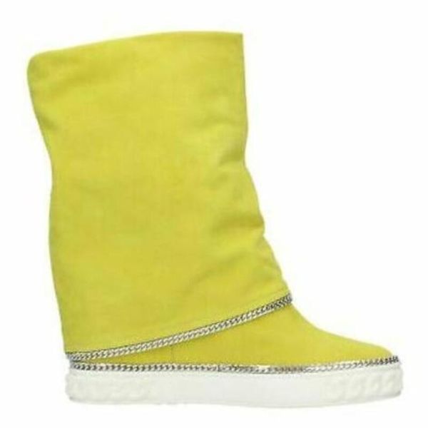 boots ins woman winter candy color inner heel boot design brand chain wedge hidden 8 cm platform, Black
boots ins woman winter candy color inner heel boot design brand chain wedge hidden 8 cm platform, Black