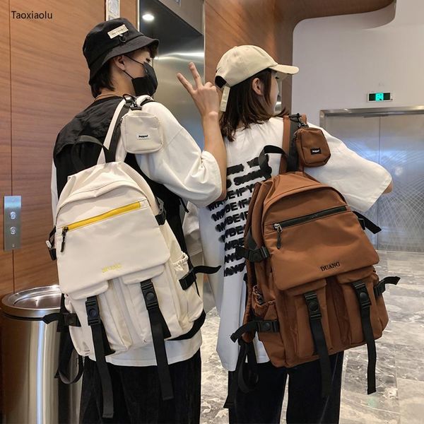 backpack high-capacity campus women high school student men backpacks fashion schoolbag for teenage girls mochila feminina 2021
backpack high-capacity campus women high school student men backpacks fashion schoolbag for teenage girls mochila feminina 2021