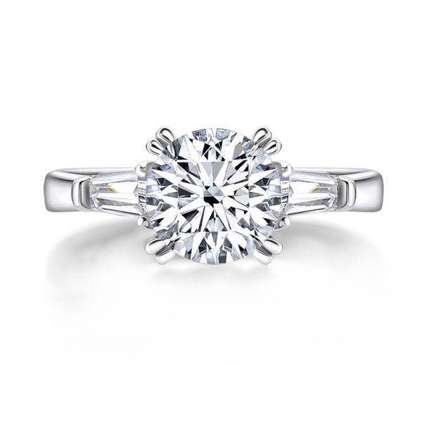 classic 925 solid sterling silver 2 carat round cut 3 stone for women wedding engagement ring band, Slivery;golden
classic 925 solid sterling silver 2 carat round cut 3 stone for women wedding engagement ring band, Slivery;golden