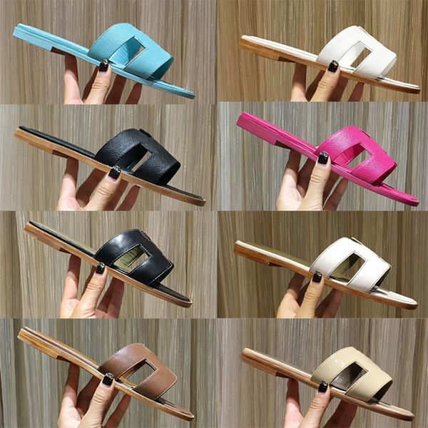 designer oran flat slides sandal women heel slipper ladies genuine calfskin shoes fashion outdoor brown black beach flats 19 colors no278 
designer oran flat slides sandal women heel slipper ladies genuine calfskin shoes fashion outdoor brown black beach flats 19 colors no278