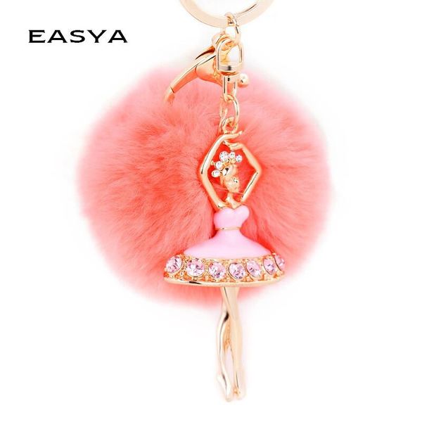 keychains easya ballerina fashion fur pom keychain unique ballent girls jewelry ladies bag ornaments key rings, Silver
keychains easya ballerina fashion fur pom keychain unique ballent girls jewelry ladies bag ornaments key rings, Silver