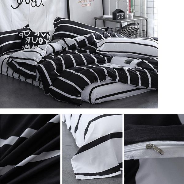 bedding sets black and white bedspread set durable soft lightweight for double bed home comefortable duvet cover
bedding sets black and white bedspread set durable soft lightweight for double bed home comefortable duvet cover