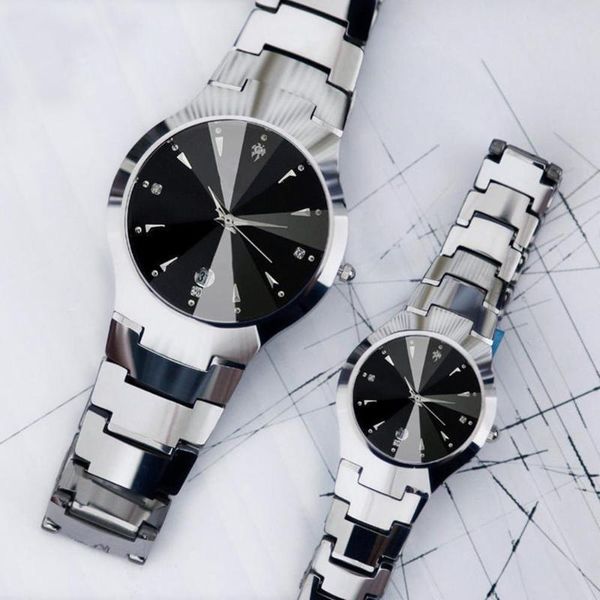 men watch women quartz black white all match stainless steel ladies couple's watches relogio masculino wristwatches, Slivery;brown
men watch women quartz black white all match stainless steel ladies couple's watches relogio masculino wristwatches, Slivery;brown