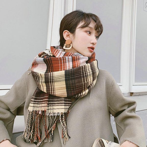 scarves fashion autumn winter comfortable tassel long scarf wild warm thick plaid women cute dual-use elegant vintage, Blue;gray
scarves fashion autumn winter comfortable tassel long scarf wild warm thick plaid women cute dual-use elegant vintage, Blue;gray