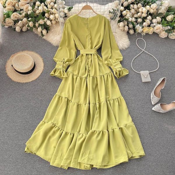 casual dresses autumn spring party vintage a-line boho 2021 runway women retor elegant ethnic high waist long sleeve dress luxury solid, Black;gray
casual dresses autumn spring party vintage a-line boho 2021 runway women retor elegant ethnic high waist long sleeve dress luxury solid, Black;gray