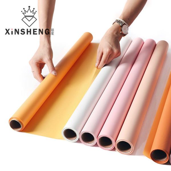 gift wrap matte ouya flowers wrapping paper 60cm/roll waterproof packaging material floral bouquet valentine's day package
